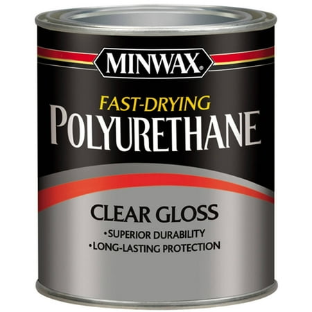 Minwax Polyurethane Clear Gloss 1-Qt (Best Clear Wood Finish)