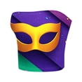 thumbnail image 4 of TIMIFIS Mardi Gras Femmes Hauts Courts Sans Bretelles Grande Taille Mode Carnaval Imprimé Sans Manches Tops de Fête, 4 of 4