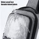 thumbnail image 4 of Eigraketly Sling Ajustable Tela Oxford Senderismo Almacenamiento Al aire libre Crossbody Pecho Bolsa de hombro Paquete de ciclismo Escalada Gris oscuro, 4 of 6