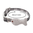 thumbnail image 2 of Pet Cat Collar Cotton Embroidery Collar Cat Necklace Cat Accessories, 2 of 3