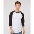 thumbnail image 3 of Tultex Unisex Fine Jersey Raglan T-Shirt, 3 of 7