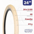 thumbnail image 2 of Llanta para Bicicleta R24 x2.125 crema Nyco HY027, 2 of 4