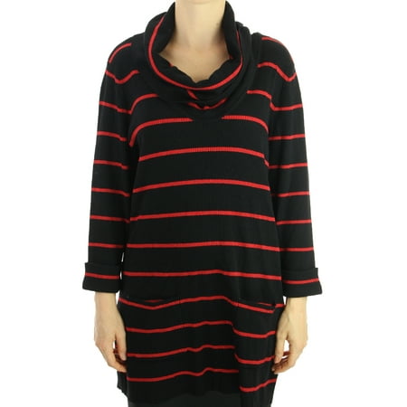 Womens Plus Tops & T-Shirts -  plus size tunic sweaters walmart clothing
