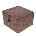 thumbnail image 4 of PENGXIANG Basket Storage Woven Rattan Wicker Baskets Seagrass Bins Lid Small Rectangular Boxes Lids Sundries Organizer Decorative, 4 of 7