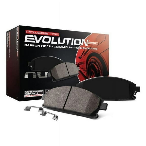 Power Stop Front Z23 Evolution Carbon-Fiber Ceramic Brake Pads Z23-1792