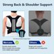 thumbnail image 4 of 2025 Latest Model Posture Corrector for Men & Women, Adjustable Back Brace for Upper Back & Shoulder Support, Pain Relief & Better Posture, Large(, 4 of 5