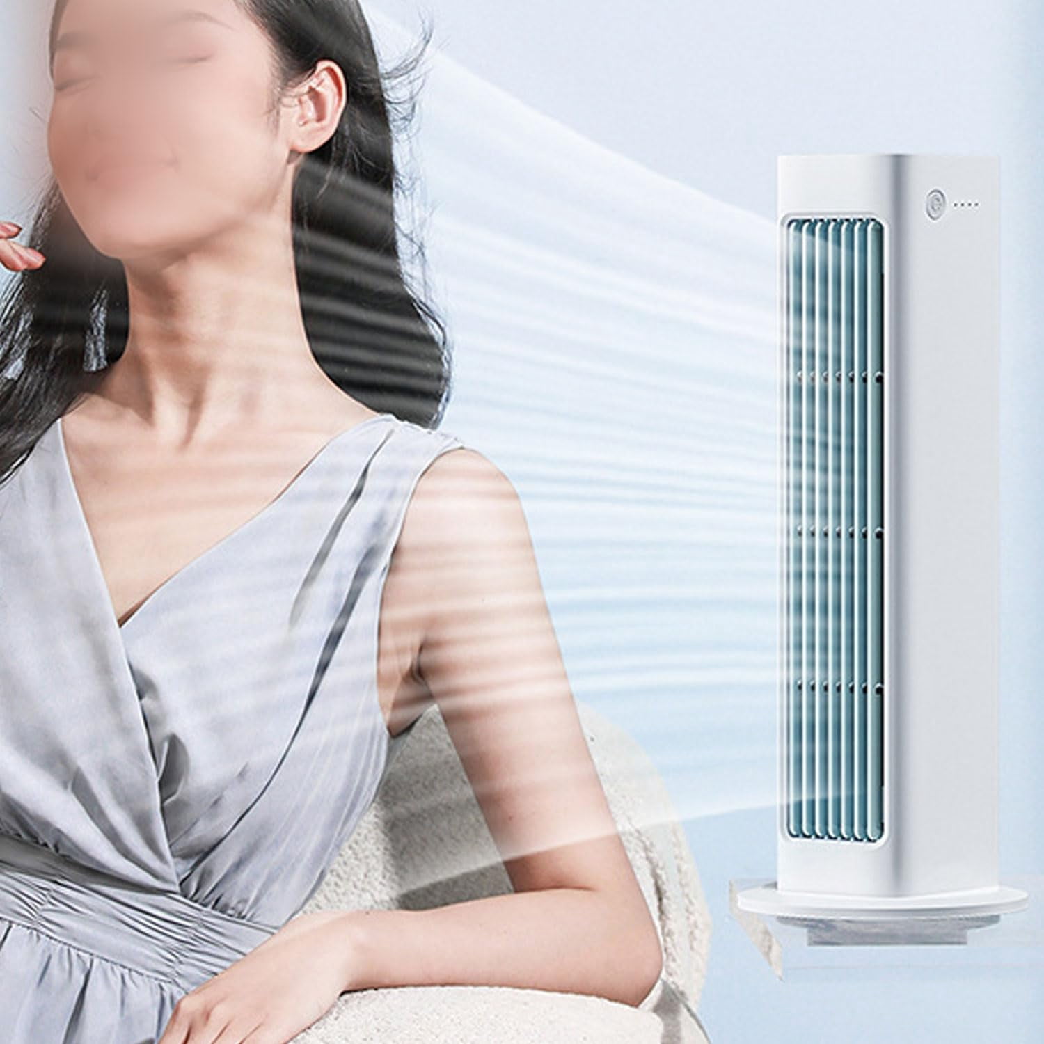 Breezamax, Breezamax Ac, Qinux Breezamax, Climafy Air Conditioner, Say Goodbye to the Heat and Humidity Immediately, Compact, Quiet and Energy-Saving, White