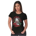 thumbnail image 4 of Betty Boop Dreaming Of Christmas Women's T Shirt Ladies Tee Brisco Brands S, 4 of 5