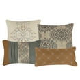 thumbnail image 3 of EvJk 7-Piece Luxury Comforter Set, Elegant Embroidered Pattern, Queen, 3 of 4