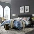 thumbnail image 5 of Modway Amira Twin Upholstered Fabric Bed in Gray, 5 of 5