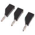 thumbnail image 3 of Black 4mm Banana , Closed Screw Type for Speaker Cable Wire Connectors 5Pcs, 3 of 7