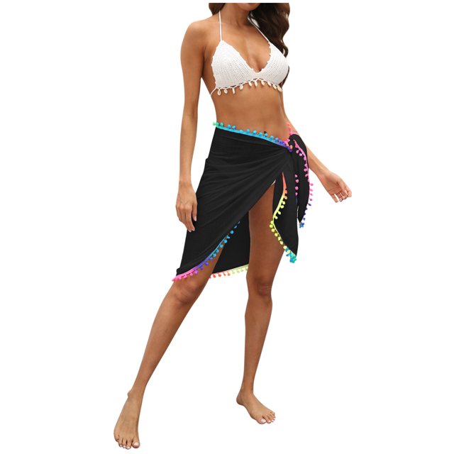 Gibobby faldas de lentejuelas para mujer Mu(Negro, Talla única)