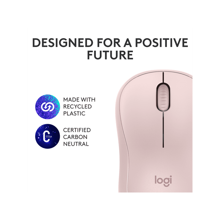 Logitech M240 Silent Bluetooth Mouse, Wireless, Compact, Portable, Smooth  Tracking, 18-Month Battery, for Windows, macOS, ChromeOS, Compatible with