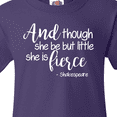 thumbnail image 4 of Inktastic Though She Be but Little She is Fierce Quote Shakespeare Youth T-Shirt, 4 of 5
