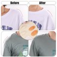 thumbnail image 4 of 2 Pairs/4 Pieces Silicone Shoulder Pads,Soft Anti-Slip Shoulder Pads for Clothing,Breathable Silicone Shoulder Pad,Shoulder Pad for Shirts,Skin Color, 4 of 7
