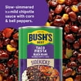 thumbnail image 2 of Bush's Sidekicks Taco Fiesta Black Beans, Canned Black Beans, 15.1 oz Can, 2 of 13