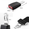 thumbnail image 3 of 2x Auto Sicherheit Sitzgurt Extender Verlangerung Schnalle Lock Clip ajustable negro, 3 of 3