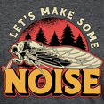 thumbnail image 3 of CafePress - Cicadas Let's Make Some Noise Loves Cicada Insect Men's Deluxe T Shirt - Mens Tri-blend T-Shirt, 3 of 4