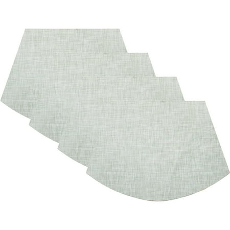 

Placemats Placemats Heat Resistant Wedge Placemats for Kitchen Table