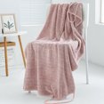 thumbnail image 2 of Vestido de Albornoz para Mujer con Tirantes Toalla de Excursión Vestido de Playa Chic Hiperabsorbente para Piscina Spa Sauna Talla única Rosa, 2 of 5