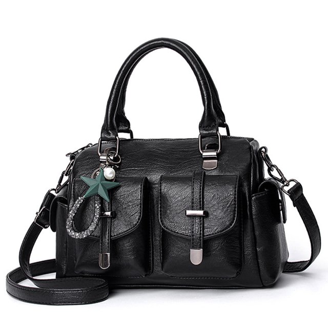 Bolsos de hombro tipo bandolera de piel sintética de gran capacidad para mujer, bolsos de mensajero informales, carteras y bolsos de diseñador de lujo