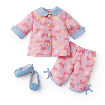American Girl Maryellen's Dachshund Pajamas for 18 inch Dolls