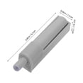 thumbnail image 2 of unbranded 20Ud Amortiguadores Para Puertas De Gabinete Con Lento Y Protección Golpes Gris, 2 of 6