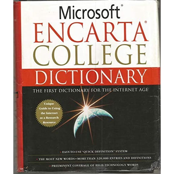 Pre-Owned Microsoft Encarta College Dictionary Paperback