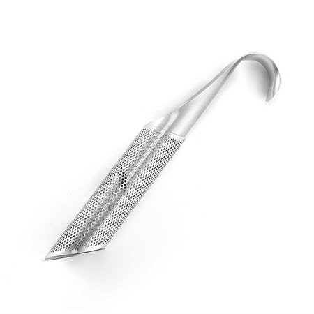 

Kironypik Reusable Stainless Steel Tea Infuser Stick Pipe Leaf Strainer Steeper Spice Herbal Diffuser Accessories Mug