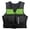A-Green486, variant on XIAOCHA Neoprene Life Vest For Water Sports Sleek Black Quilted Zippered Safety Flotation Vest Quick Drying Durable Buoyancy Gear