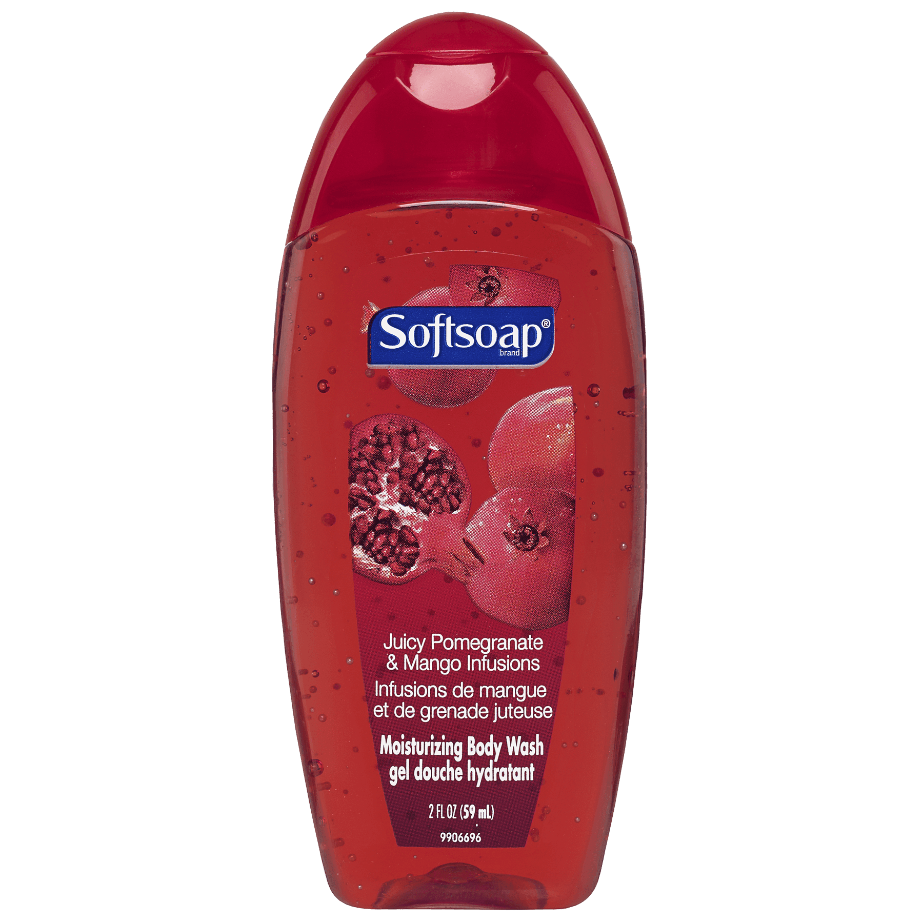Softsoap Body Wash Travel size, Pomegranate and Mango, 2