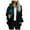 Green, variant on DDAPJ pyju Women's Plaid Fleece Jackets 2023 Clearance,Fall Winter Lightweight Plush Jacket Long Sleeve Drawstring Zip Up Hooded Coat Warm Outwear