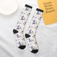 thumbnail image 5 of Salouo Rabbit And Butterfly Print Women's Men's Ankle Socks 1-pack Casual Athletic Socks for Unisex Adult Moisture-Wicking Socks for Daily Wear/Running/Sport, 5 of 8