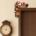 thumbnail image 5 of Christmas 2D Flat Santa Door Hanger, Playful Look That Brings Smiles to Family and Friends, Fits Nicely Into Festive Table Settings and Photo Backdrops and More for Years to Come, 5 of 5