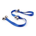 thumbnail image 2 of Flmtop Dog Doorbell Potty Training Tool Adjustable Rope with 6 Bells for Housebreaking Blue, 2 of 9