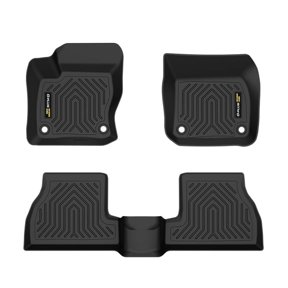 TPE Font & Rear Floor Mats All Weather Floor Liner Fit For 2012-2018 Ford Focus