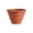 Terracotta, variant on Deroma 258406 4.5 x 3.1 in. Terracotta Clay Round Bell Planter, Red