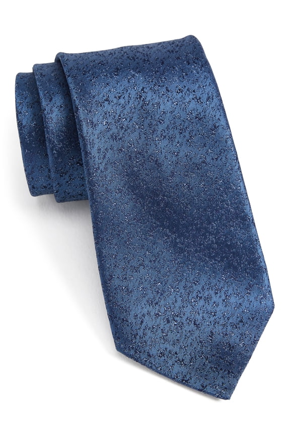 Star USA Mens Abstract Floral Silk Tie