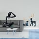thumbnail image 2 of Figura de escritorio,Escultura abstracta de pensador para la oficina o el hogar,Estatua de ciervo alce,Figuras de ciervos y alces,decoración para el hogar,estatuas de resina,Figura decorativa, 2 of 8