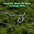 thumbnail image 4 of 20 PCS Fence Wire Tighteners 1/4inch, Barb Wire Fence Wire Tensioner, 4 of 5
