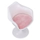 thumbnail image 3 of Silla de oficina para casa de muñecas Nikou ABS color blanco y rosa 1:6 con reposabrazos, 3 of 15