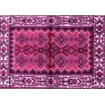 thumbnail image 1 of Ahgly Company Indoor Rectangle Persian Pink Traditional Area Rugs, 7' x 9', 1 of 4