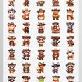 thumbnail image 4 of 35pcs-50pcs Cute Animal Stickers Cowboy Character Stickers PVC Stickers for Laptops Notebooks Suitcases, 4 of 9