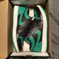 thumbnail image 1 of Ni - ke Ni - ke Air Jordan 1 Low Lucky Green Black Men Classic Casual Shoes AJ1 553558-065, 1 of 5