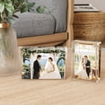 thumbnail image 6 of Egofine 5x5 Acrylic Frames 6 Pack,20mm Thicker Frameless Clear Picture Frames, Double Sided Magnetic Picture Frames, Free Standing Desktop Display, 6 of 10