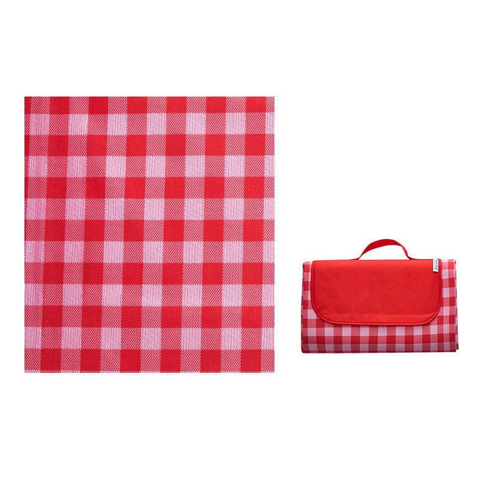 Grande Couverture Pique-nique Imperméable Aenithsy 200x150cm Bleu Rayé - Plage, Extérieur