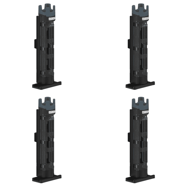 Caja Pesca Portátil Soporte para Caña Plástico Barril (gris)