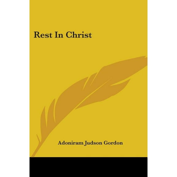 Rest In Christ, (Paperback)