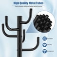 thumbnail image 5 of Spaco Metal Coat Rack Stand with 8 Sturdy Hooks and Metal Base, Free Standing Coat Tree, Coat Racks for Bedroom and Hallway, 5 of 7