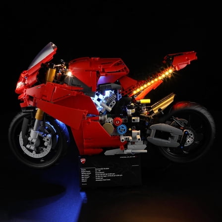LED Light for 42202 TECHNIC  V4 S Motorcycle Building Blocks Model (Building Set NOT Included)